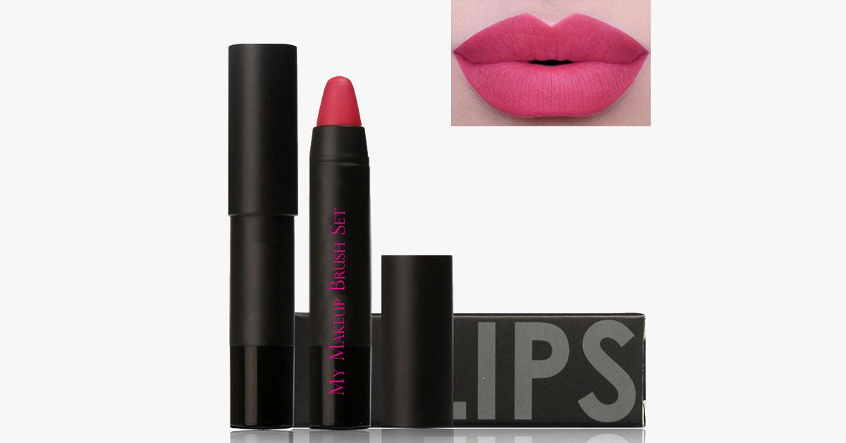 Soft Texture and Matte Finish Lip Crayons- Perfect Lip Color!