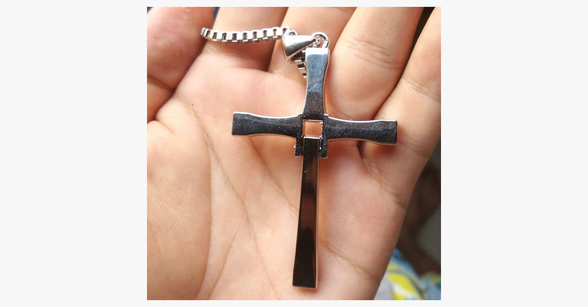 Cross Crystal Necklace