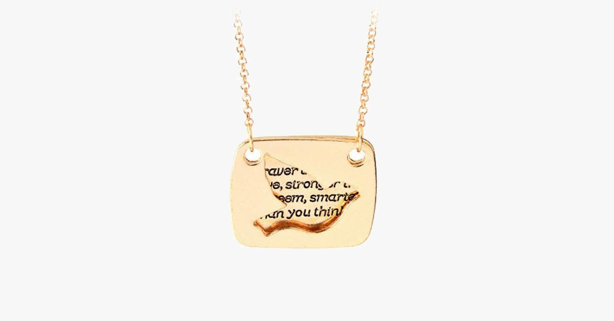 Dove Messenger Pendant