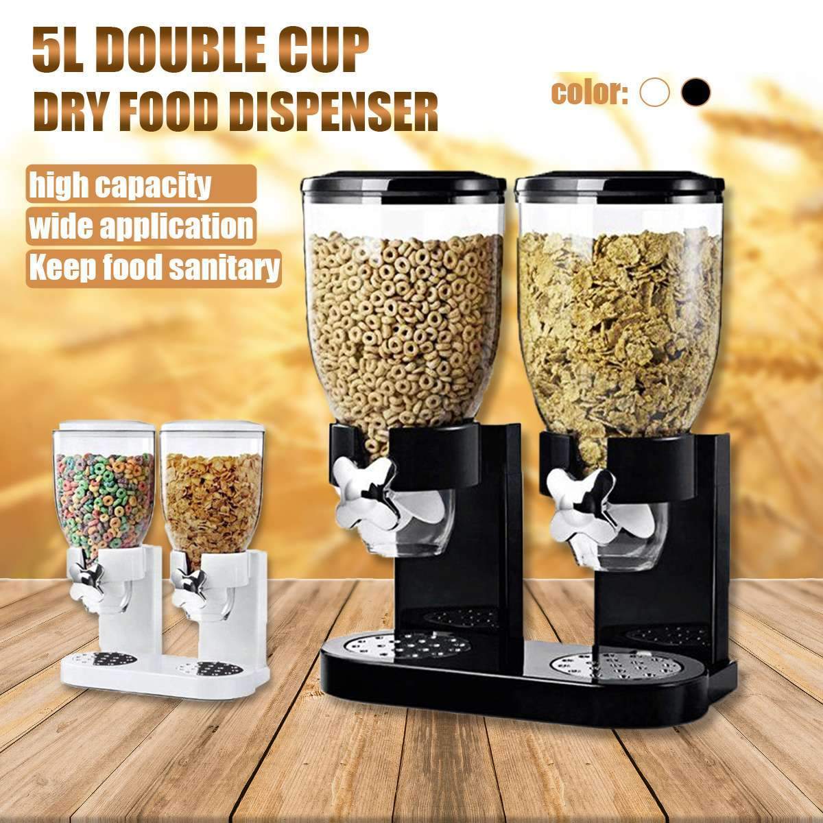 Double Cup Cereal Dispenser