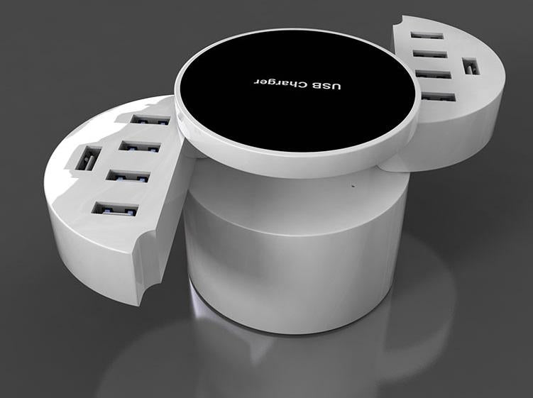 The Most Convenient & Coolest 10-Port Smart USB Charger