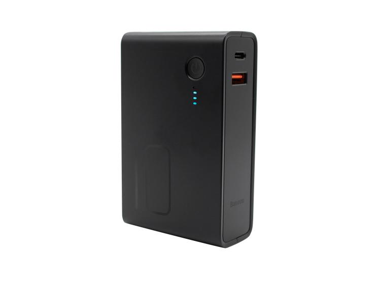 10000mAh 2-in-1 Portable Power Bank & Wall Charger, Type-C & USB Dual Outputs