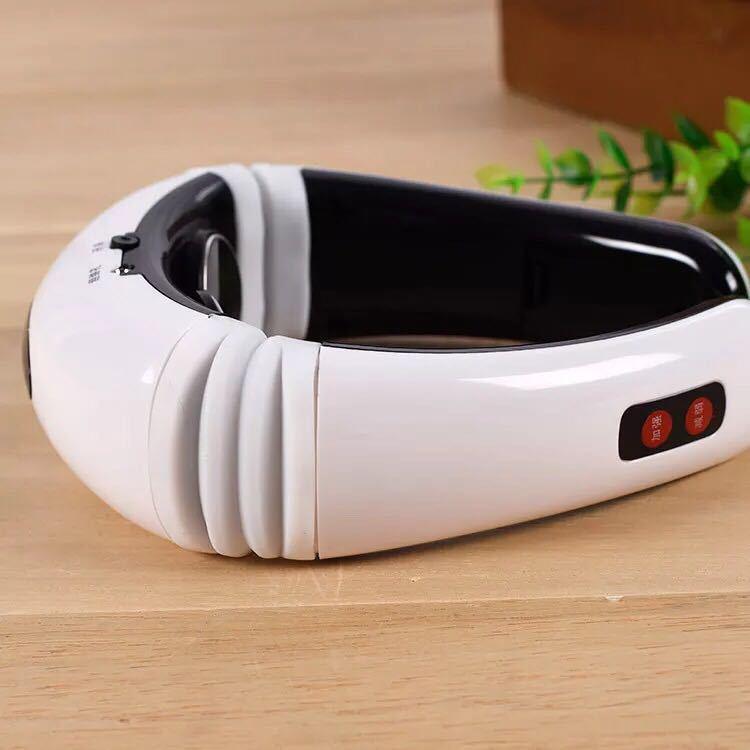 Give Your Neck a Break on the Go with Cordless Electrical Muscle Stimulation Massager