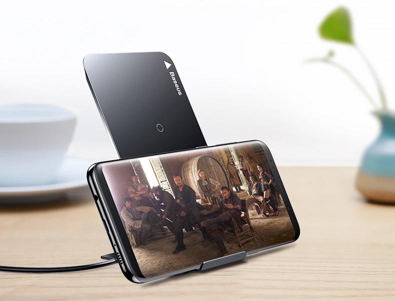Dual Coil Wireless Charger & Stand For All Qi Enabled Phones