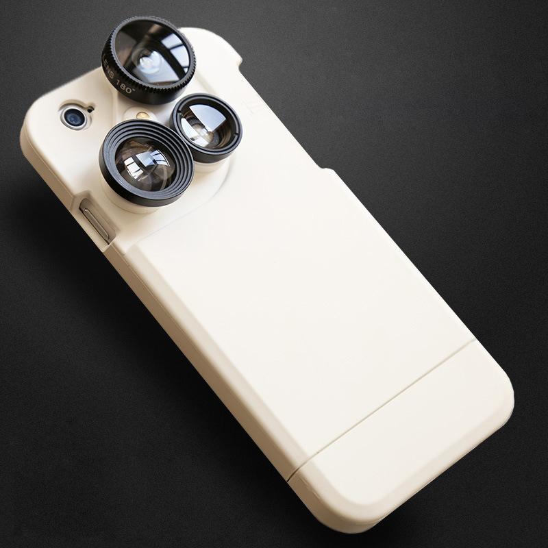 4-in-1 Lens Protective Phone Case for iPhone