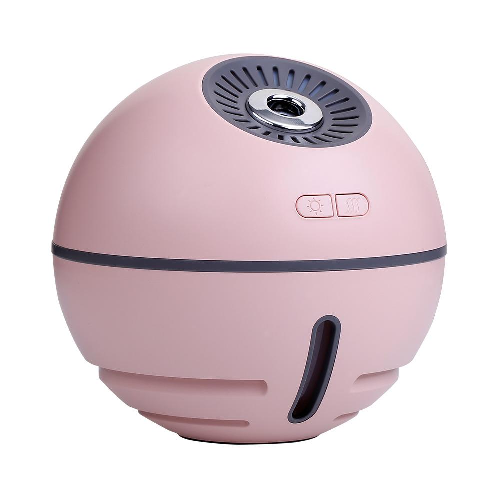 Rechargeable Mini Desk Humidifier With LED, Fan & Night Light, Also Your Power Bank