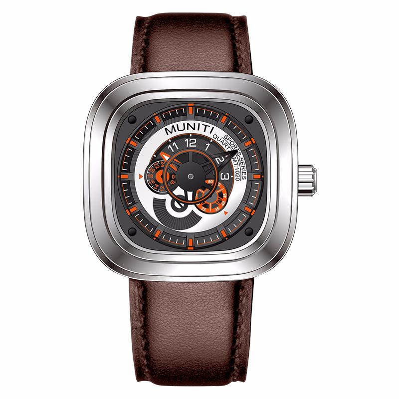 Timepiece with Revolutionary Design - Create Your Own Style with an Evergreen on Wrist
