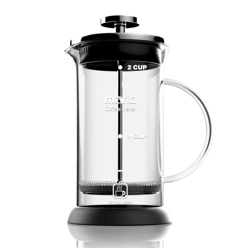 Most Durable Press Coffee Maker Made of 3 mm Thick Borosilicate Glass