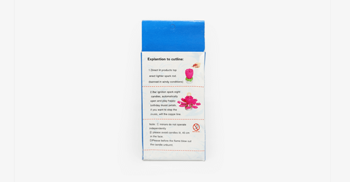 Magic Birthday Candle (Random Color)