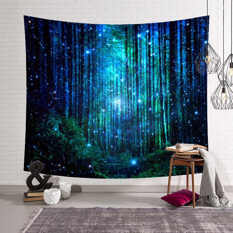 Transport Yourself to Forest with Lightweight Wall Tapestry