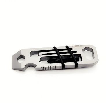 Practical 6-In-1 Stainless Steel Tool For Outdoor, Campaign & Travel