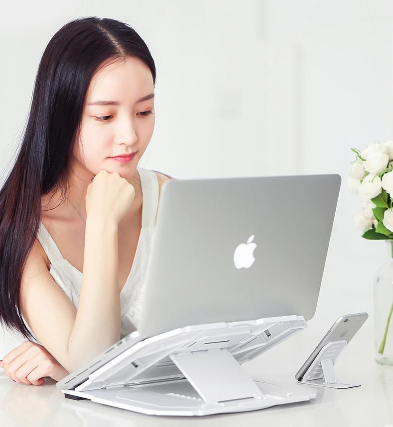 Laptop & Phone Stand to Give You Support at Any Level