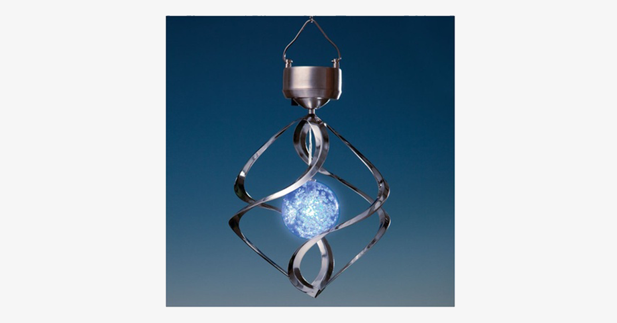 LED Color Changing Solar Light – Add a Colorful Wind Chime to Your Place!