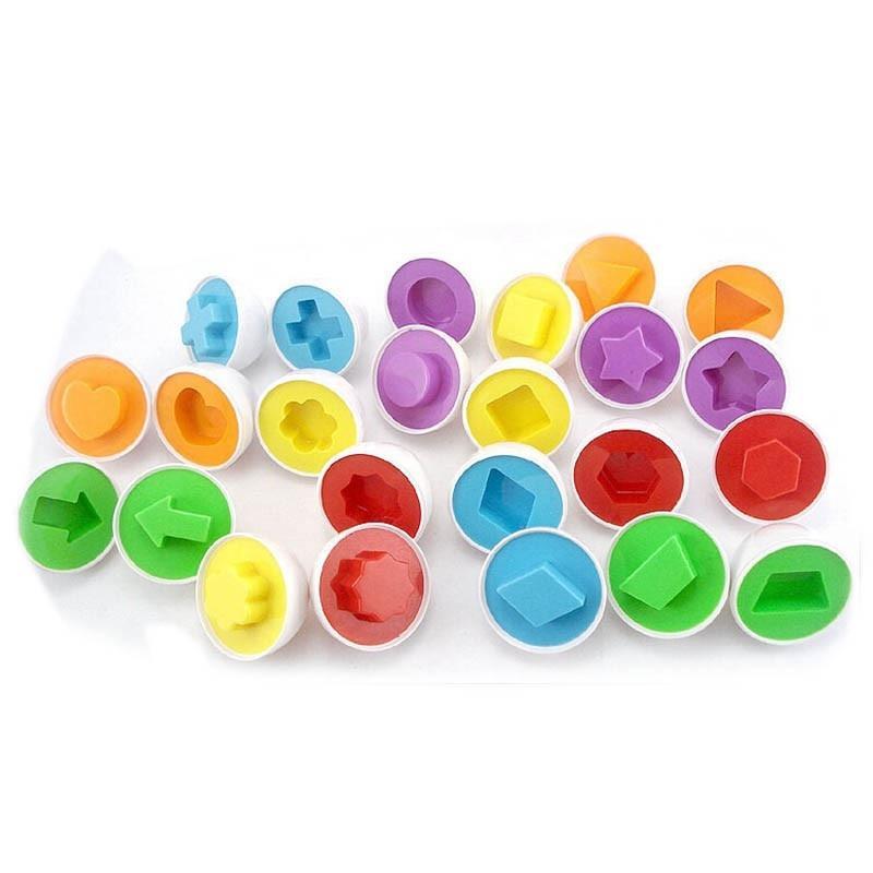 6pcs Shape Recognition Educational Toy