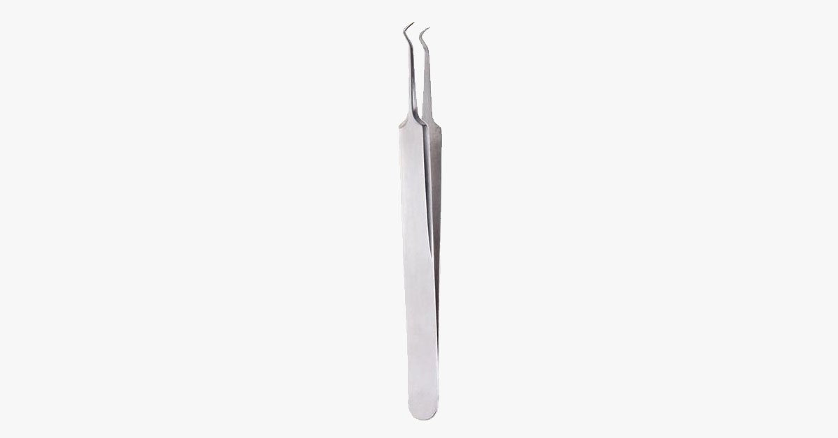 Safe to Use Blackhead Remover Tweezers - Gives Precise Grip on the Blackheads Without Damaging the Skin