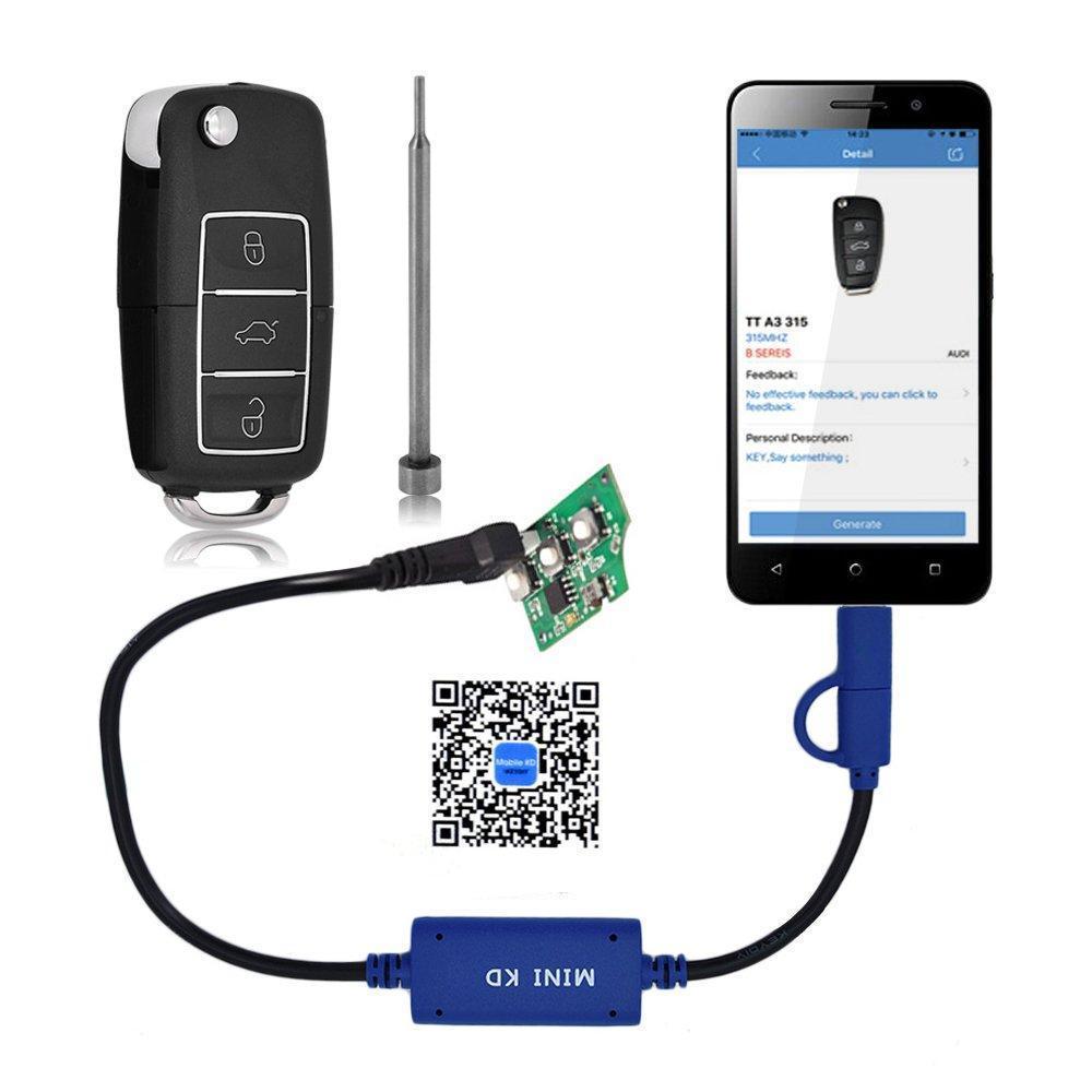 MINI KD Remote Control Generator - Supports more than 1000 Auto Remotes