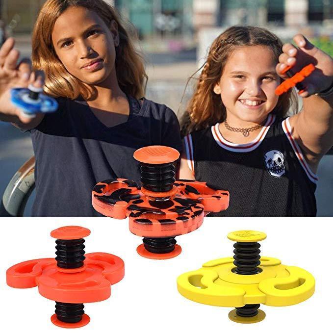 Bouncing Finger Spinner Gyro Stress Reducer Toys