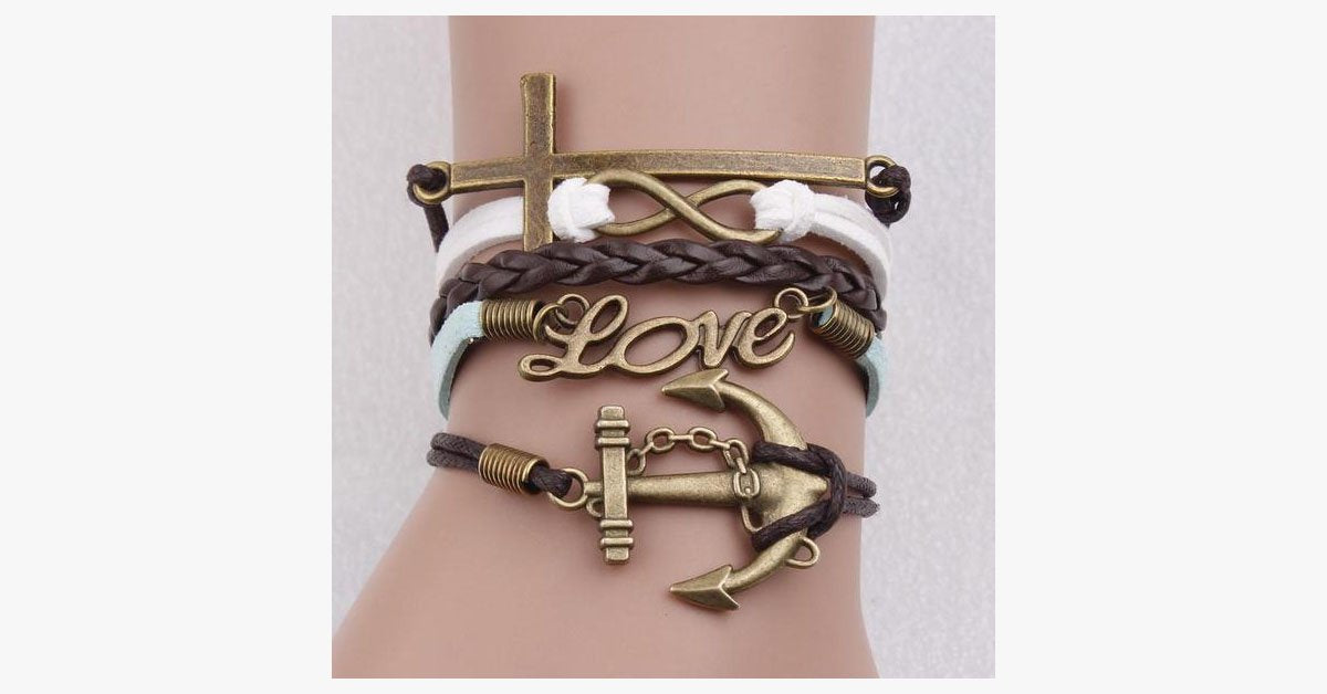 Cross Infinity Love Anchor