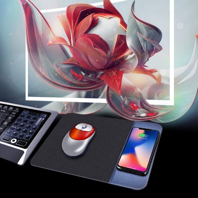 Wireless Mouse Pad Charger