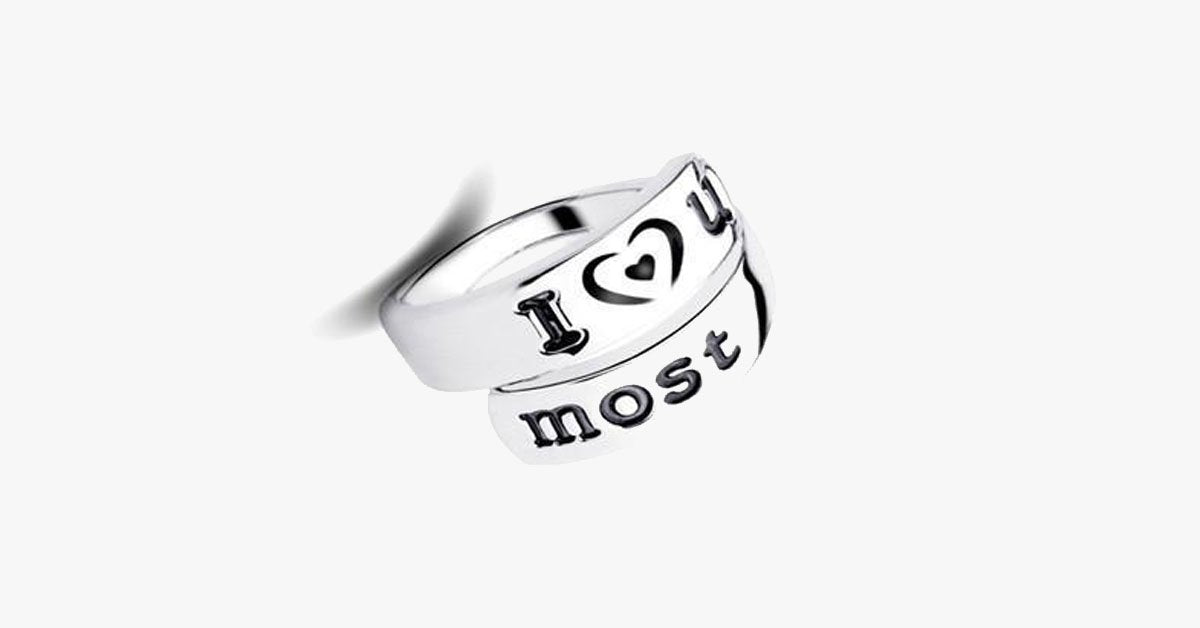 I Love You Most Ring