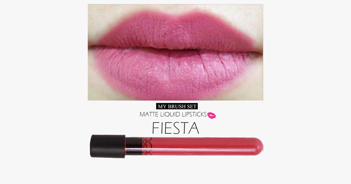Fiesta Liquid Matte Lipstick – A Treat for Your Lips and the Eyes