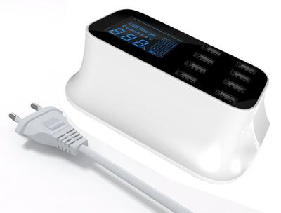 Smart 8-Port USB Charger - Charge Faster and Smarter