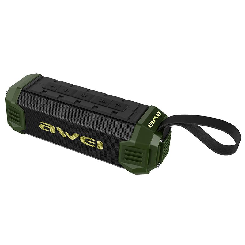Waterproof Bluetooth & TF Card & USB Speaker That Hides Radio & Power Bank