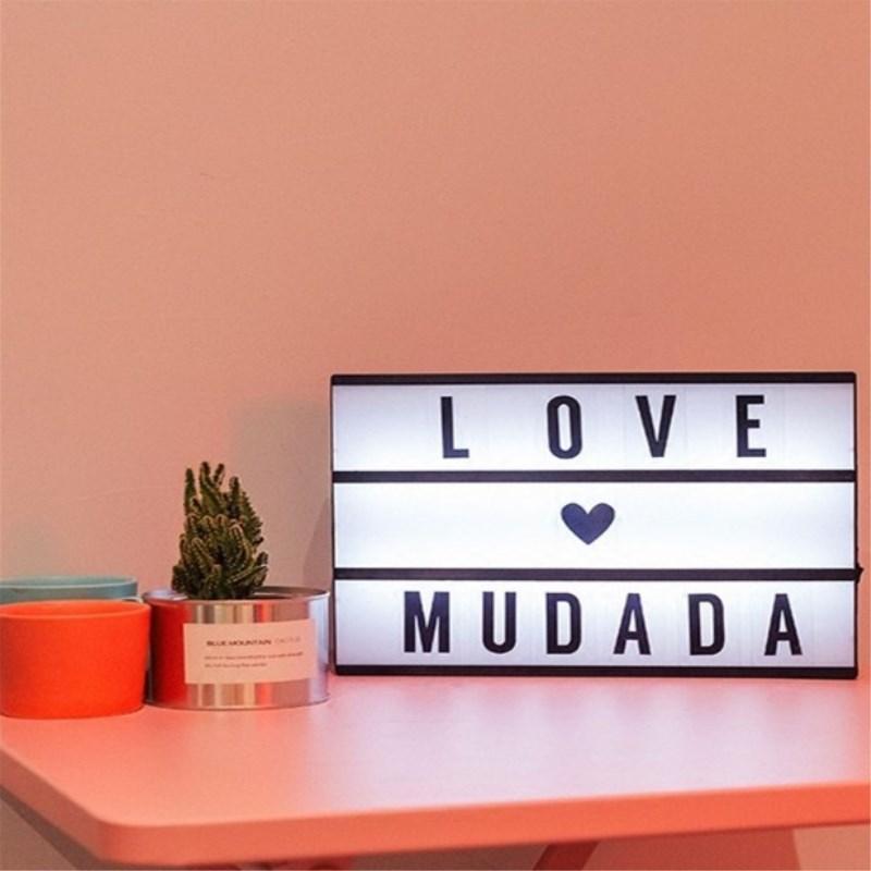 Message Board Lamp to Be the Storehouse of Your Thoughts & Feelings