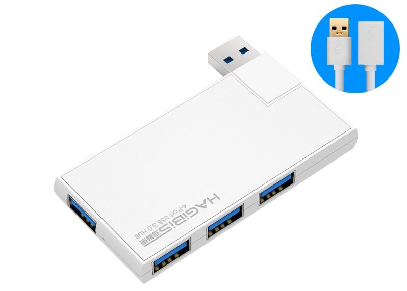 Coolest 180 Degree Rotatable 4-Port USB3.0 Hub