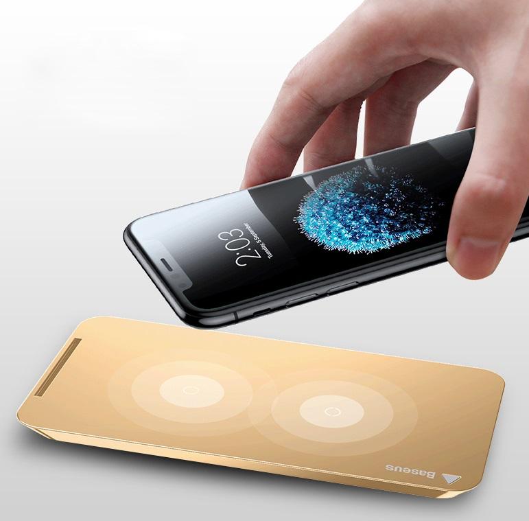 Dual Coil Wireless Charger & Stand For All Qi Enabled Phones