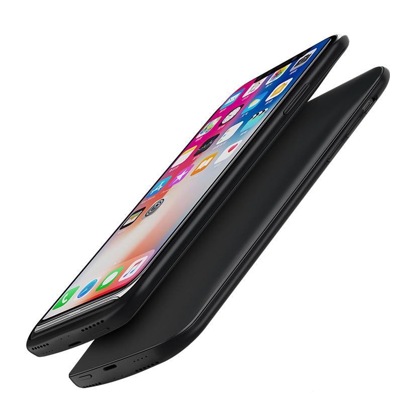 Smart & Soft Full-protection iPhone X Battery Case - Must-have Accessory for iPhone X