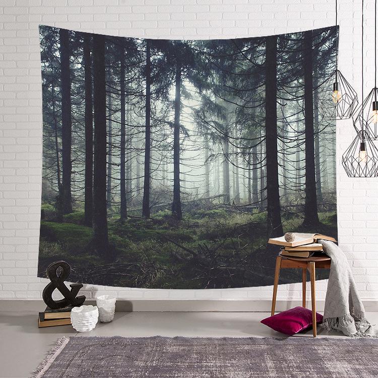 Transport Yourself to Forest with Lightweight Wall Tapestry