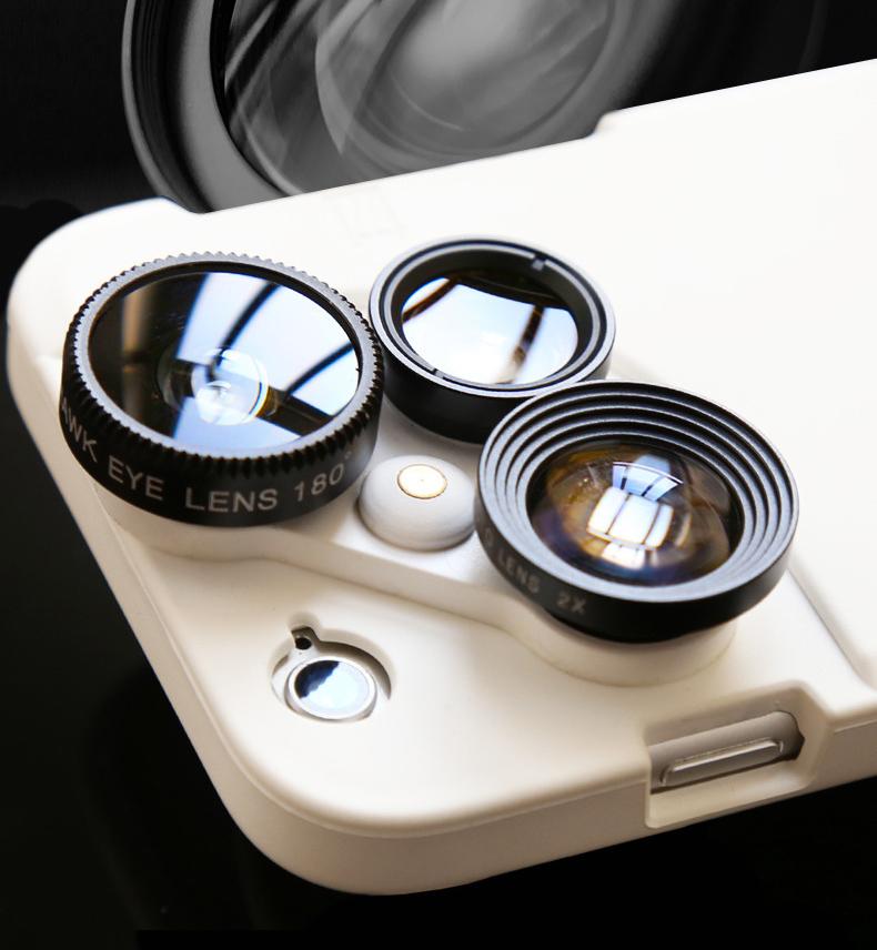 4-in-1 Lens Protective Phone Case for iPhone