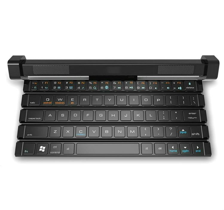 Foldable & Detachable Cross-device Bluetooth Keyboard & Speaker
