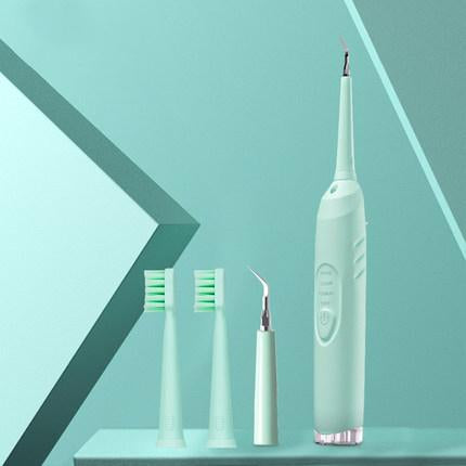 Rechargeable Electric Tartar Scraper & Toothbrush, With LED Light, High Frequency Vibration & Adjustable Modes