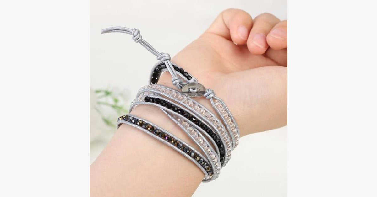 Snow White Wrap Bracelet