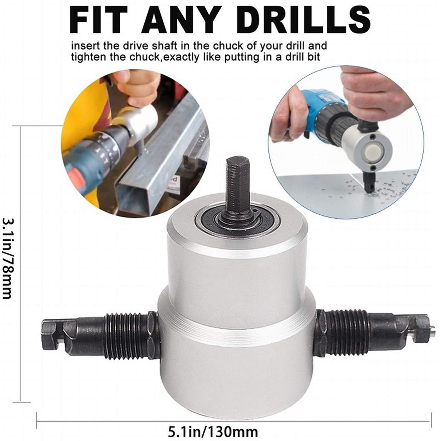 Double Headed Metal Nibbler