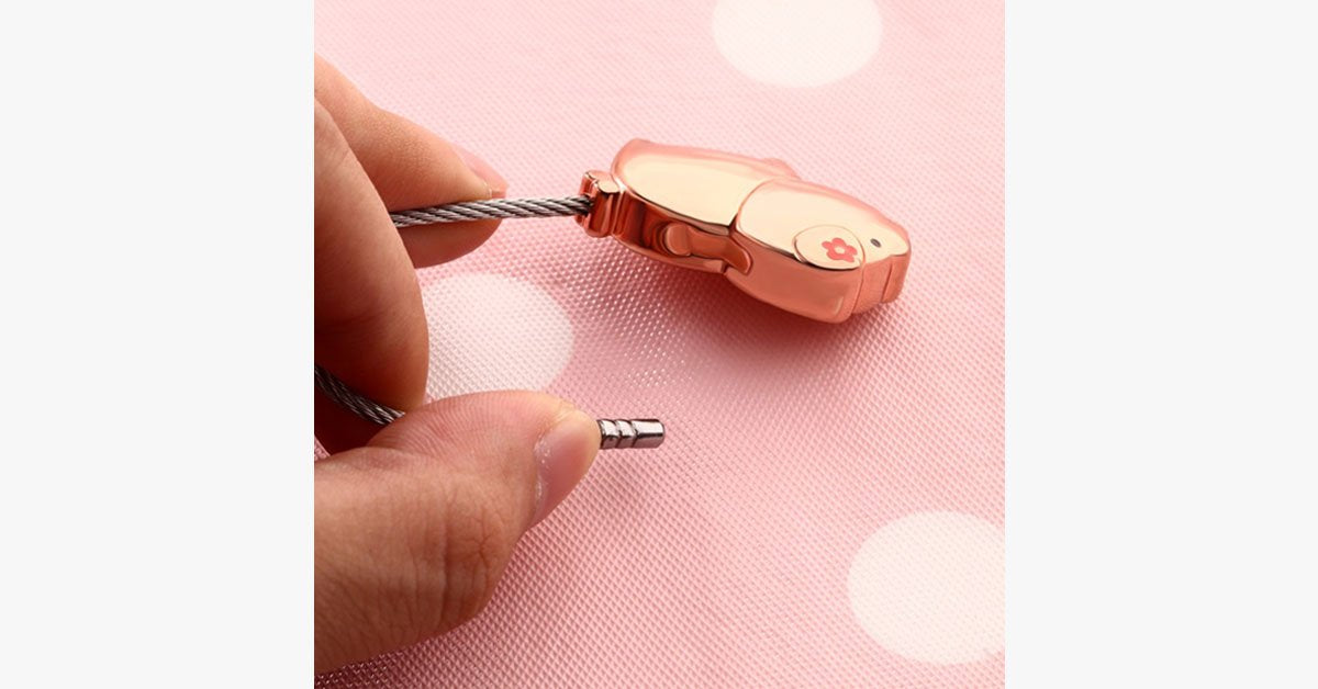 Pig Key Ring For Lovers With Free Gift Box