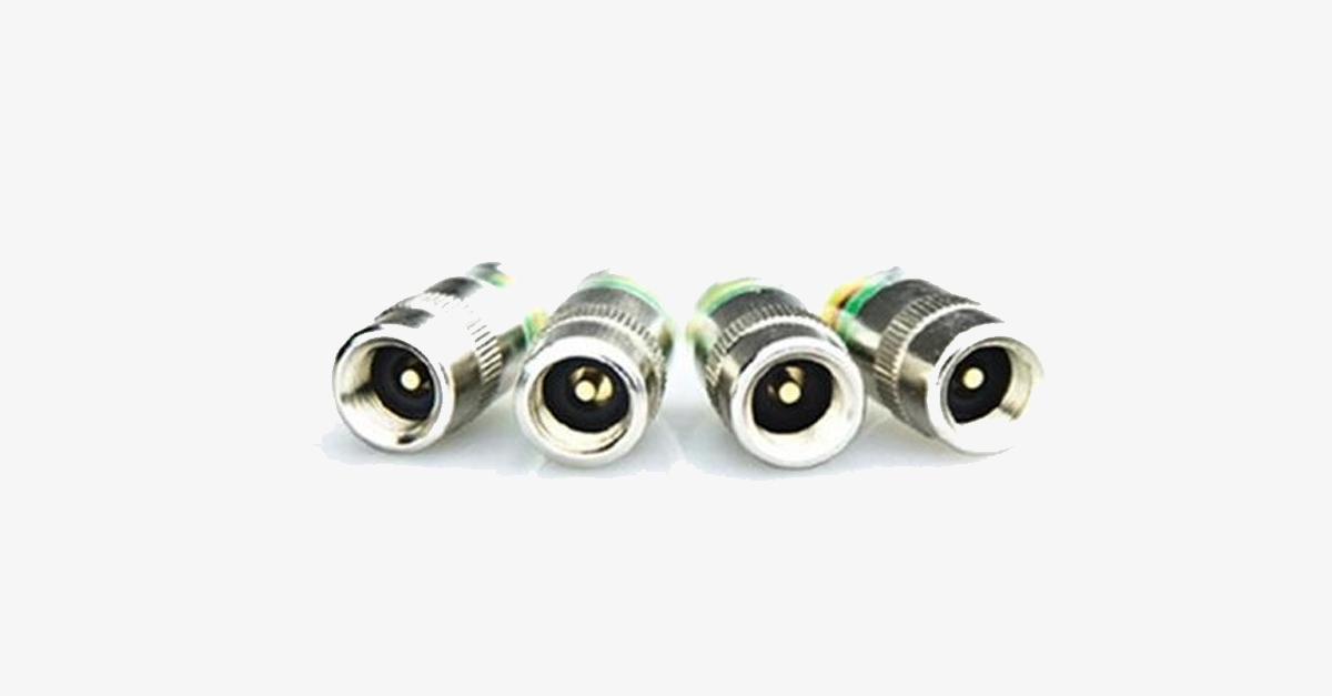Convenient Car Tire Pressure Monitors-Set of Four- Drive Safe!