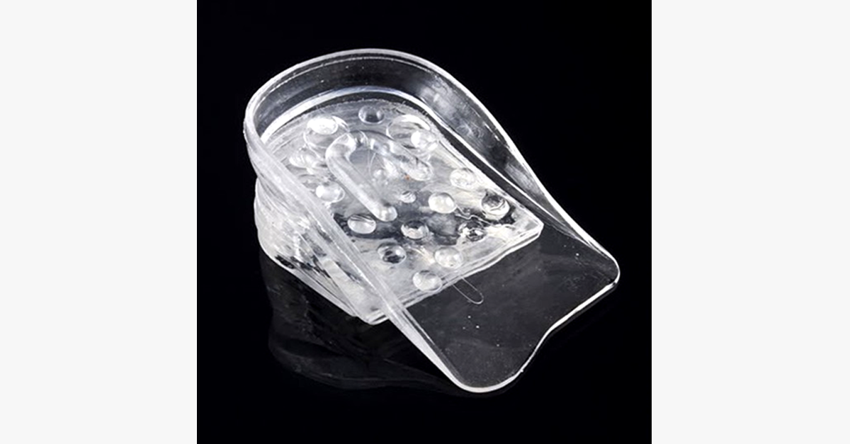 2 Pack 5 Layer Adjustable Silicone Gel Shoe Insert Pads - Making Every Step More Comfortable for You!