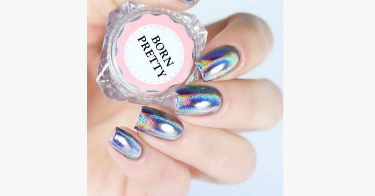 Holographic Unicorn Nail Powder
