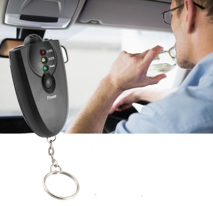 Digital Breathalyzer Keychain
