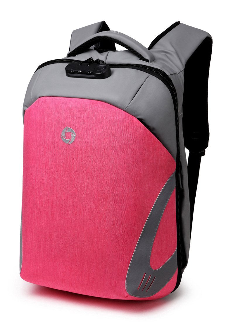 Anti-Theft Waterproof Travel Backpack, With Detachable Waterproof Hat & Fits 15.6-Inch Laptop