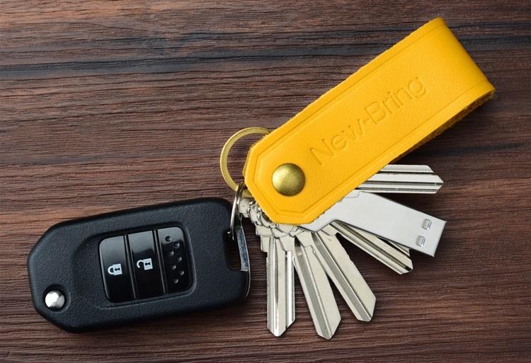 The Most Convenient Key Management Holder Made of First Layer Nappa Leather