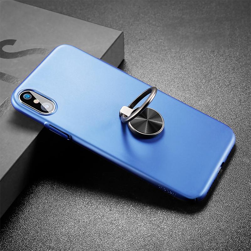 Shock-endurable Ring Holder Case for iPhone X