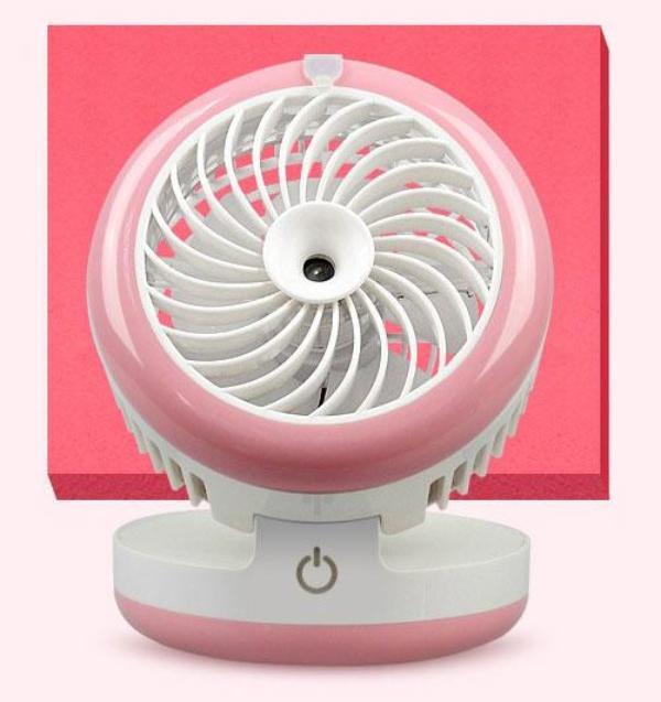 3-in-1 Fan & Humidifier & Power Bank - Cool Air and Power on the Go