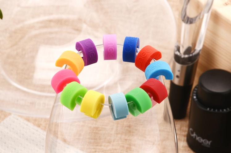 Get Your Cup Of Wine: Colorful Glass Markers