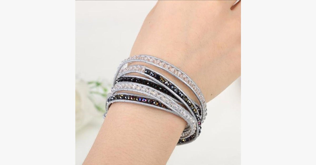 Snow White Wrap Bracelet