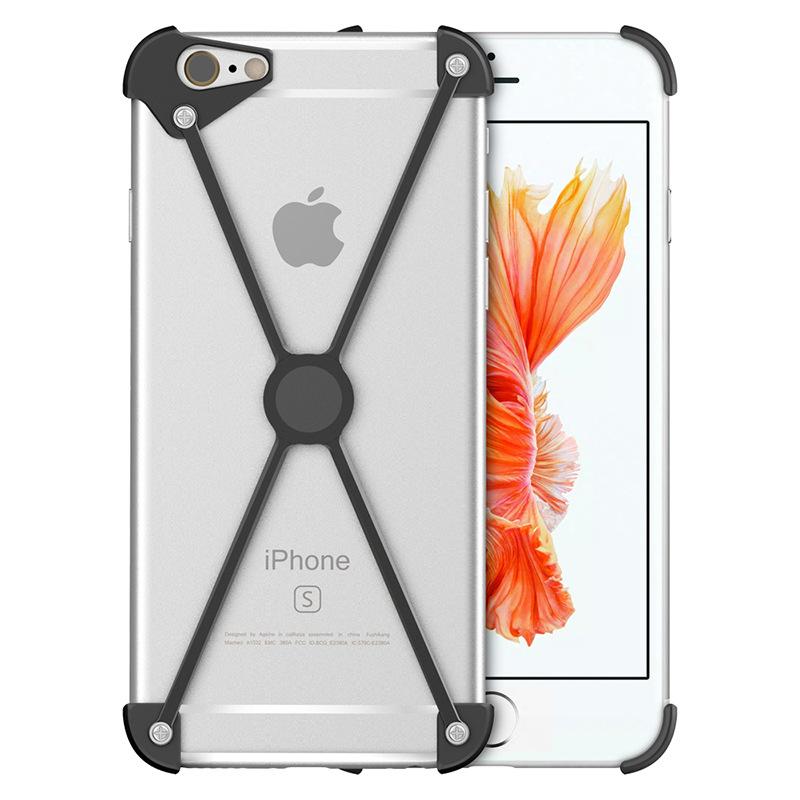 Super Cool X-shaped Case That Retains the Original Luxurious Look of iPhone