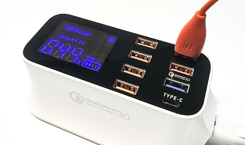 Smart 8-Port USB & Type-C Quick Charge Station - Charge Faster, Smarter and Safer